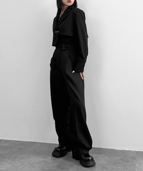 LVEU.（ラブユ） ジャケット テーラードジャケット 「LVEU.」アシメ