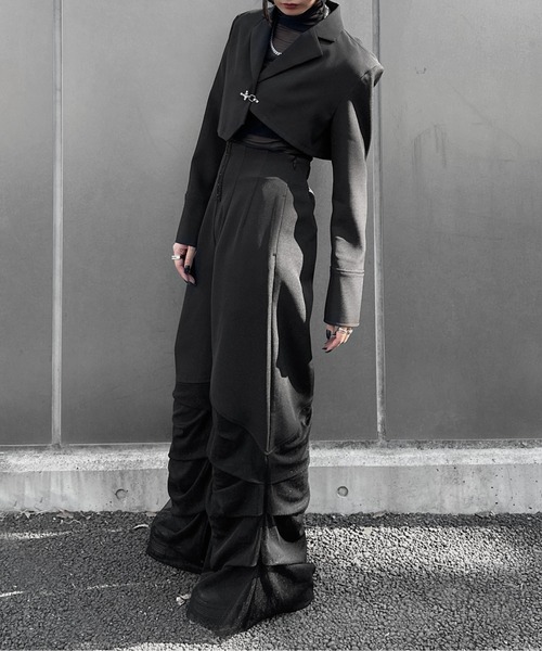 LVEU.（ラブユ） ジャケット テーラードジャケット 「LVEU.」アシメ