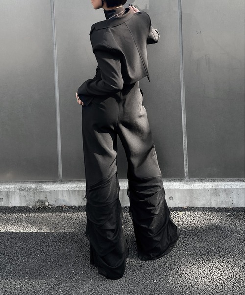 LVEU.（ラブユ） ジャケット テーラードジャケット 「LVEU.」アシメ