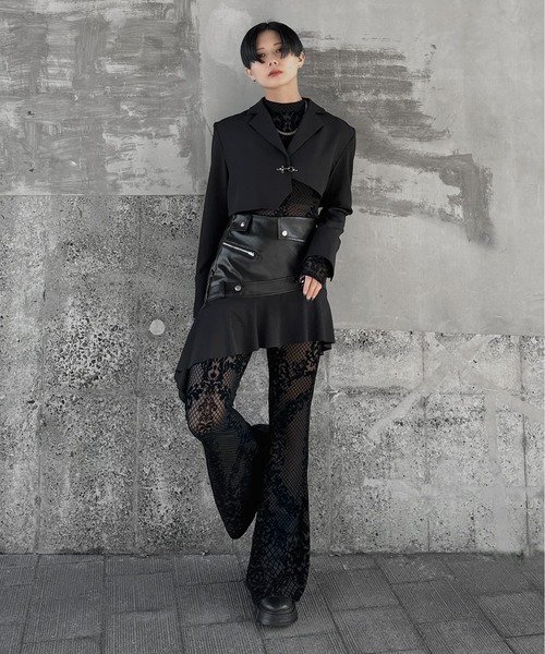 LVEU.（ラブユ） ジャケット テーラードジャケット 「LVEU.」アシメ