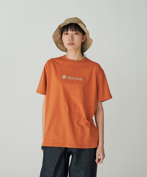 【snow peak】半袖シャツ/チェック/リネン/ロゴ/日本製/ビッグ/新品 snow peak スノーピーク Printed Breathable Quick Dry Shirt