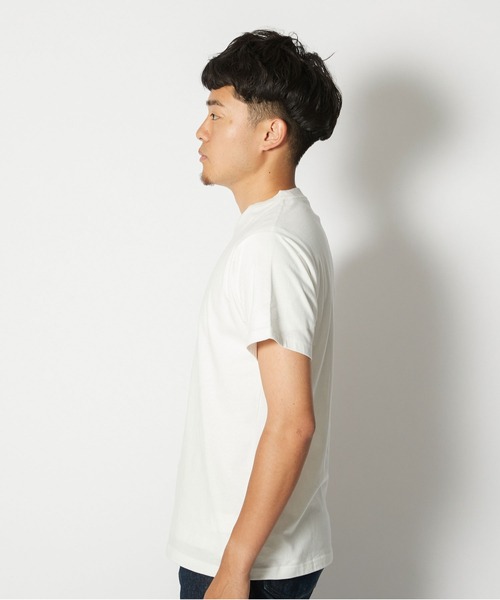 snow peak tシャツ Soft Cotton Logo Short Sleeve T-Shirt