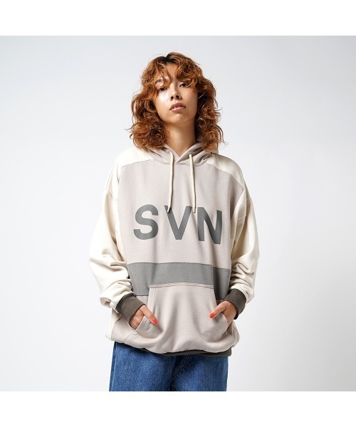 STUDIO SEVEN パーカー Big Panel Hoodie「STUDIOSEVEN/スタジオセブン