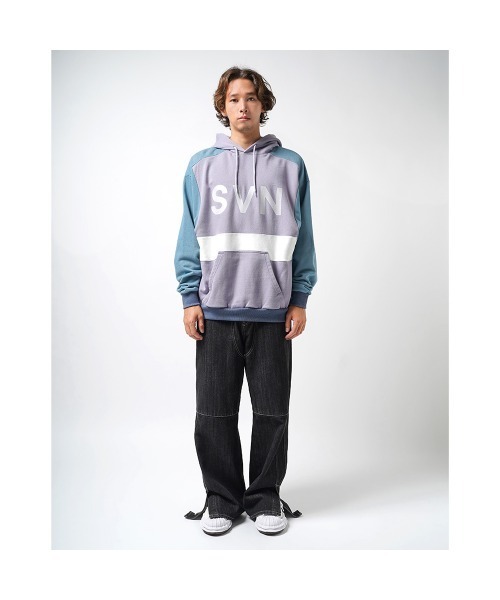 STUDIO SEVEN パーカー Big Panel Hoodie「STUDIOSEVEN/スタジオセブン 