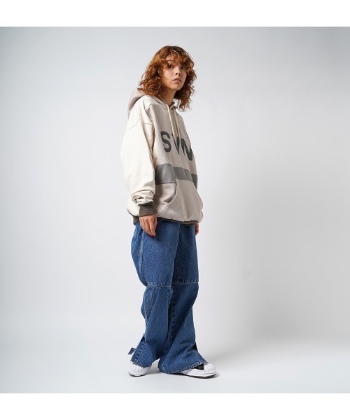 STUDIO SEVEN パーカー Big Panel Hoodie「STUDIOSEVEN/スタジオセブン