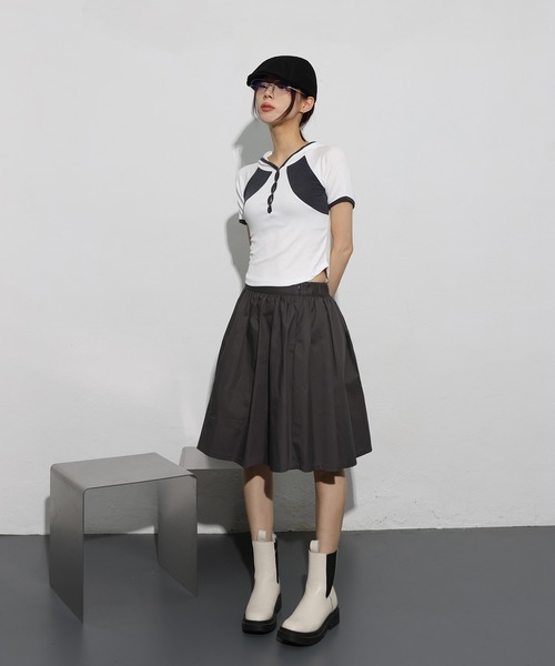 FOLLOWIN（フォロウィン） スカート 「MD PICK」「裏地付き」Aライン