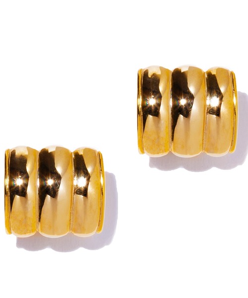 IRIS47 イヤリング 「IRIS 47」rib earring B082 レディース
