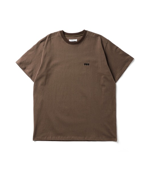 meltum tシャツ EMBROIDERY LOGO S/S T-SHIRT / 刺繍ロゴ ショート 