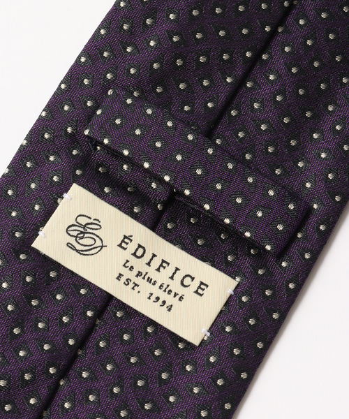 EDIFICE（エディフィス） ネクタイ PB ピンドットタイ : ZOZOTOWN