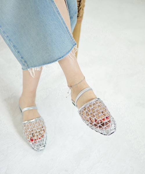 編み込みが夏らしい♡CHANEL ダッドサンダル 25P限定】編み込み感がオシャレ☆CHANEL☆ダッドサンダル