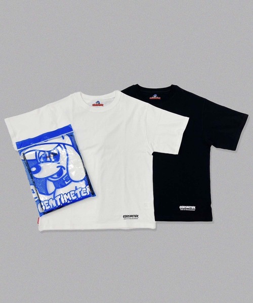 centimeter（センチメーター） tシャツ 2piece pack tee メンズ 
