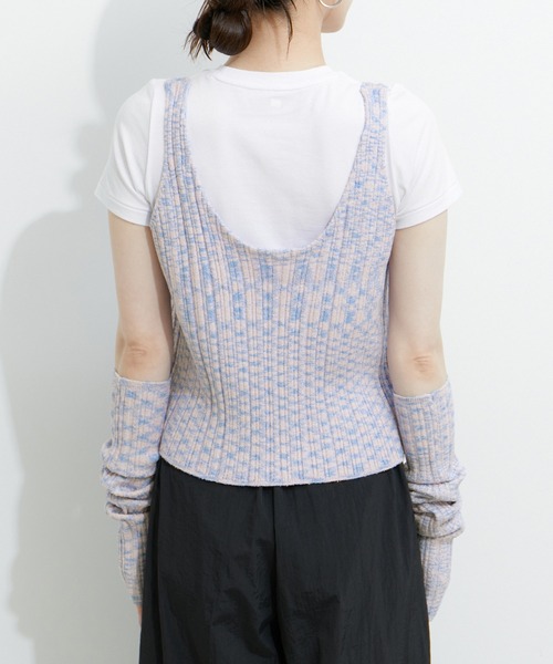 LE CERCLE par rope' タンクトップ ノースリーブ 「SETアイテム