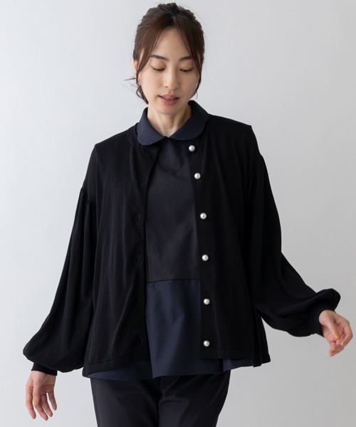 ニット セーター 「SONO/ソーノ」パフィースリーブニットカーディガン レディース Sono ニット セーター 「SONO/ソーノ」パフィースリーブニット