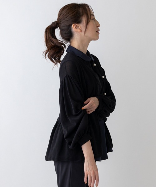 Sono ニット セーター 「SONO/ソーノ」パフィースリーブニット