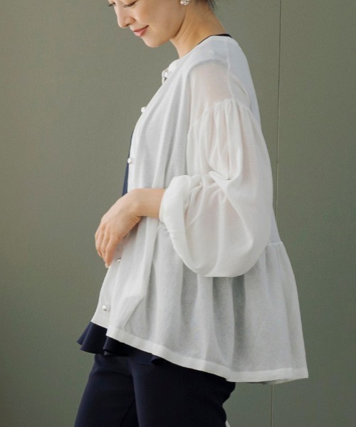 Sono ニット セーター 「SONO/ソーノ」パフィースリーブニット