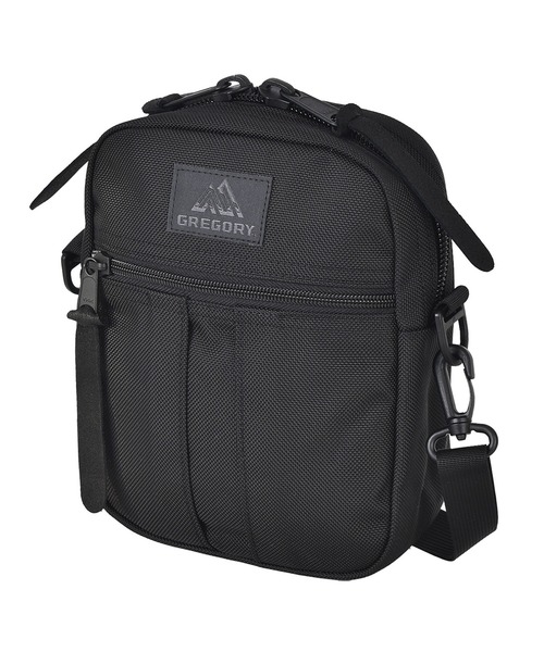 【美品】GREGORY ブラック ショルダーバッグ　クイックポケットL GREGORY ショルダーバッグ クイックポケットL QUICKPOCKET L