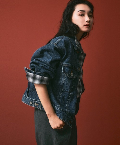 SOMETHING デニムジャケット gジャン 「atelier SOMETHING