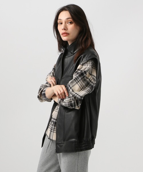 BAYFLOW（ベイフロー） ベスト ジレ 「洗いのかかったようなシボ感