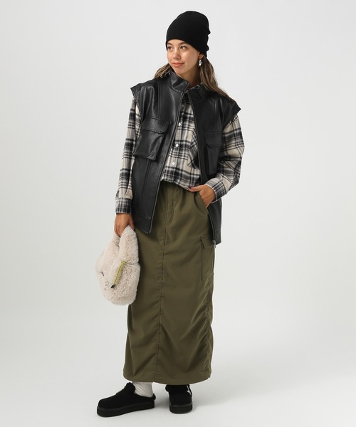 BAYFLOW（ベイフロー） ベスト ジレ 「洗いのかかったようなシボ感