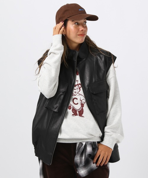 BAYFLOW（ベイフロー） ベスト ジレ 「洗いのかかったようなシボ感