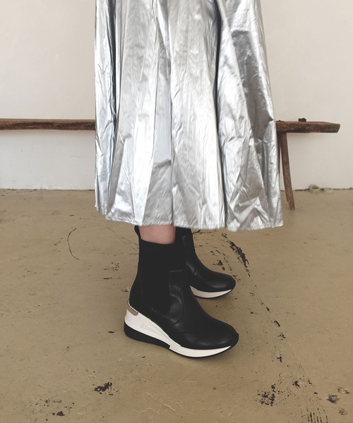 NEUE THE MARKET ブーツ スニーカーソールニットブーツ / TM24686