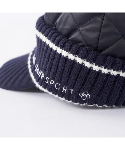 Marie Claire ニット帽 ニットキャップ marie claire GOLF/マリ