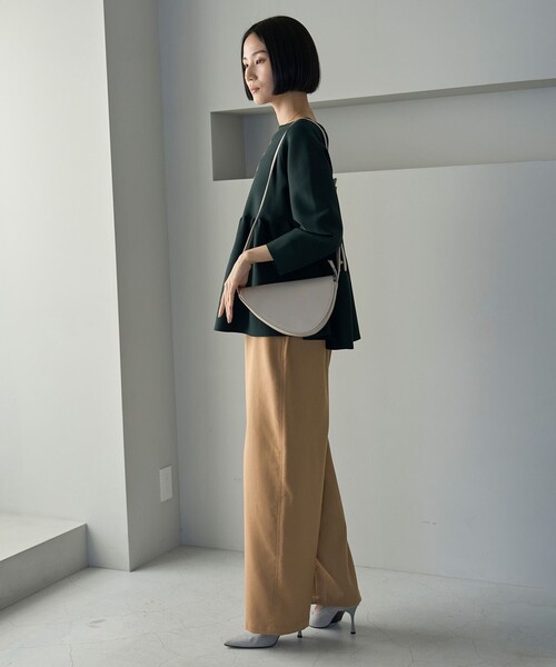 UNFILO（アンフィーロ） パンツ カーブワイドパンツ レディース