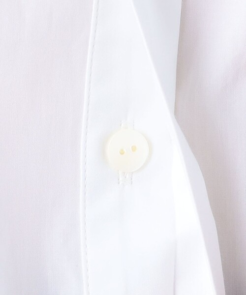 栄ちゃん ✰TOMORROWLAND ホワイトコンビネーション タックボザ TOMORROWLAND collection ブラウス シャツ ホワイトコンビネーション