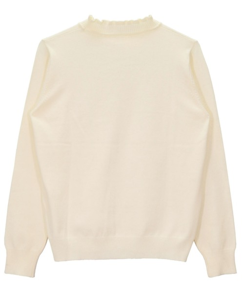 BRICK HOUSE by TOKYO SHIRT ニット セーター フリルネック ニットプル