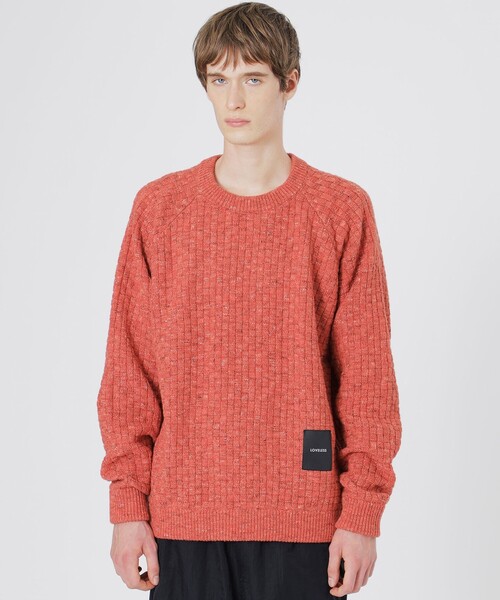 LOVELESS（ラブレス） セーター ニット マルチカラーバスケニット