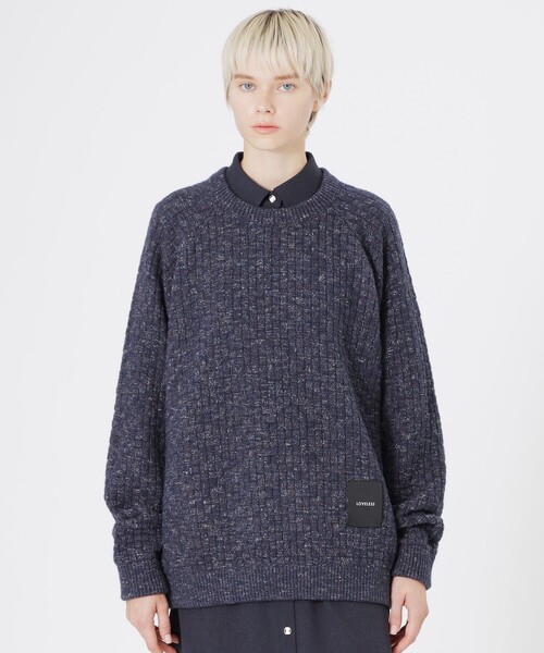 LOVELESS（ラブレス） セーター ニット マルチカラーバスケニット