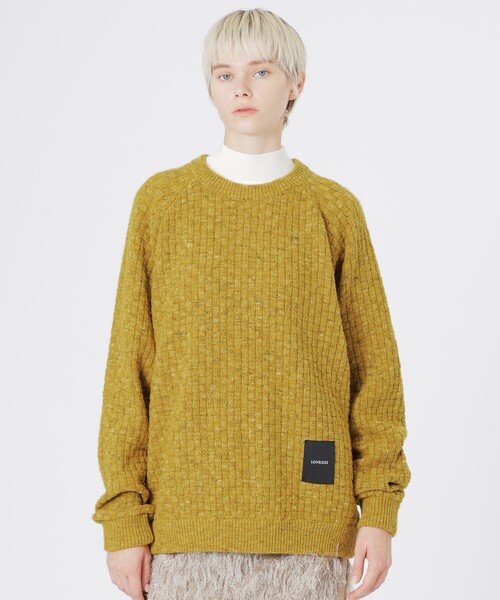 LOVELESS（ラブレス） セーター ニット マルチカラーバスケニット