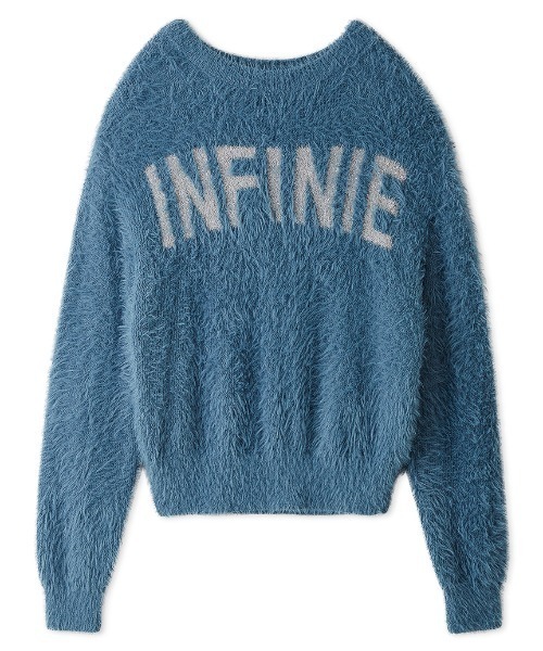 ニット セーター INFINIEフェザーニット レディース