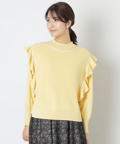 TO BE CHIC ニット セーター ウールアクリル プルオーバーニット 