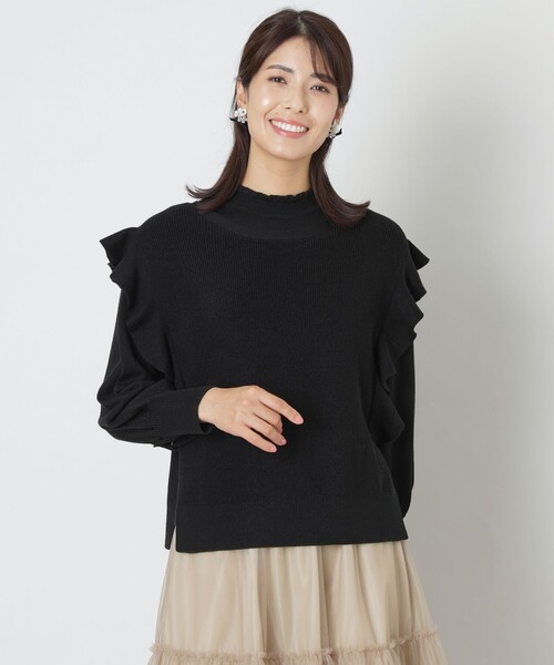 TO BE CHIC ニット ウールアクリル プルオーバーニット レディース 