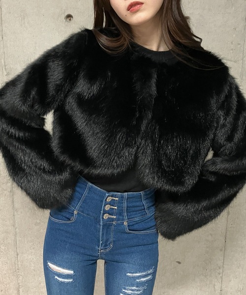 GLAMOROUS JANE（グラマラスジェーン） ノーカラーコート コート