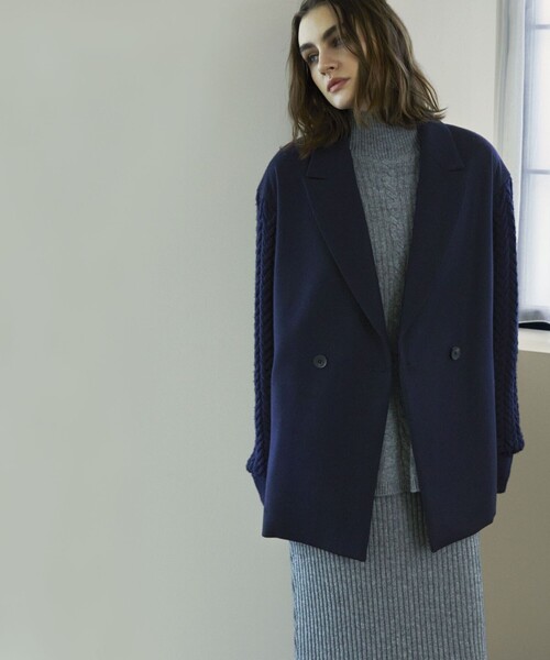 MAISON SPECIAL ピーコート pコート Cropped Peacoat/クロップド