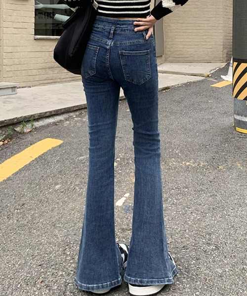 DAY CLOSET ジーンズ デニム デニムパンツ レディース 韓国風