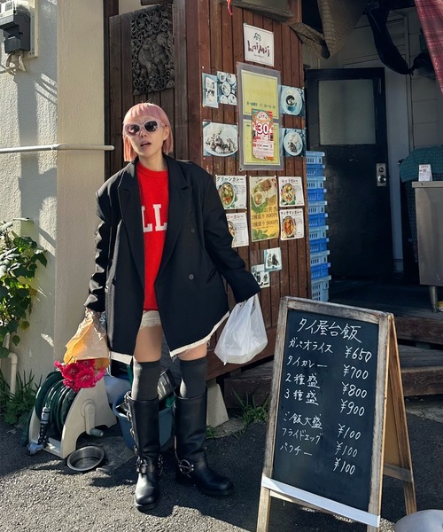 Alley Tokyo ニット セーター BIGロゴALLEYニット レディース