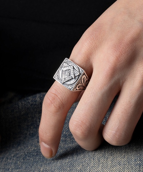 指輪 リング 「MAISON CLUB」Free Association Ring / Silver925/ KUN メンズ