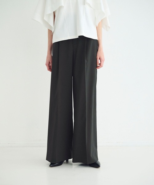 パンツ 「セレモニー対応可」ワイドパンツ レディース 美品♡PLST