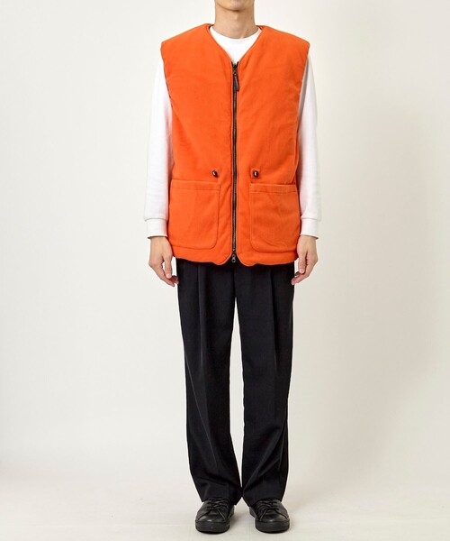 ベスト ジレ 「saby/サバイ」REVERSIBLE PUFF VEST メンズ