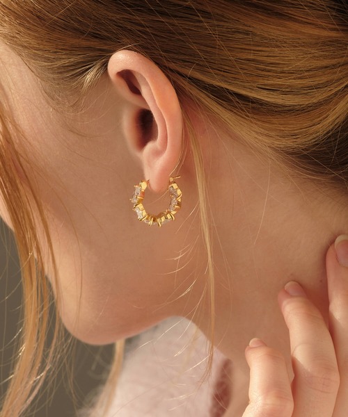 ピアス ハートビジューピアス レディース : ZOZOTOWN Yahoo!店 - 通販