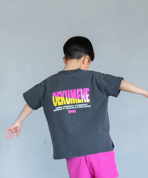 day  LOWRYS FARM tシャツ アソートBIGネオンSST 323201 キッズ