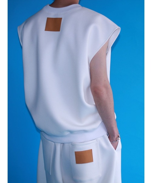 トレーナー スウェット SWEAT SLEEVELESS TOP レディース メンズ