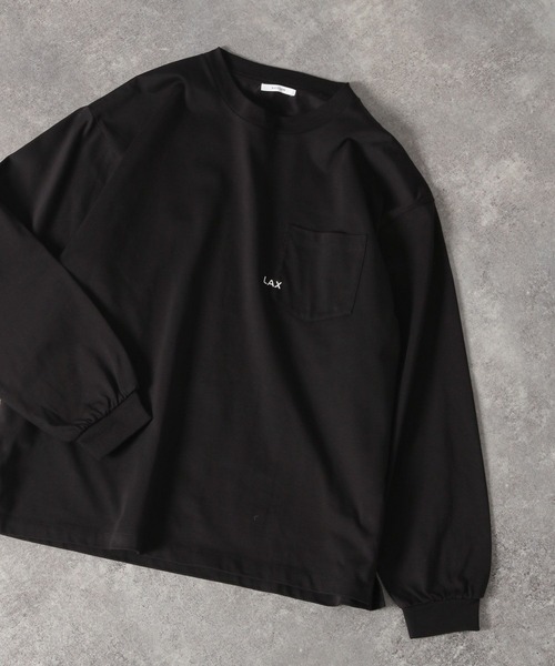 ボッテガ・ヴェネタ BOTTEGA VENETA ワンポイント刺繍 長袖Tシャツ 