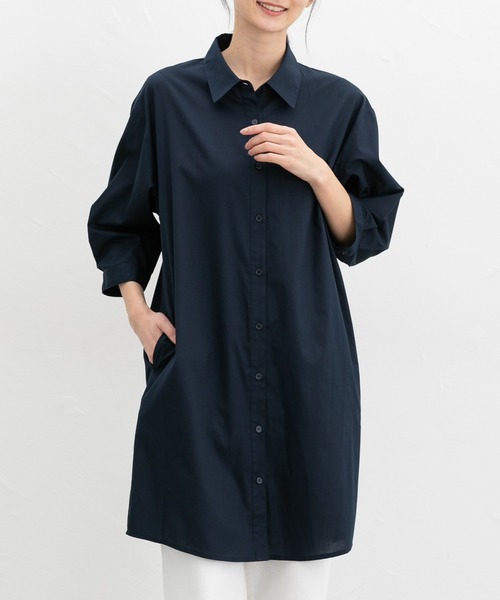Honeys ワンピース 7分袖シャツワンピース : ZOZOTOWN Yahoo!店