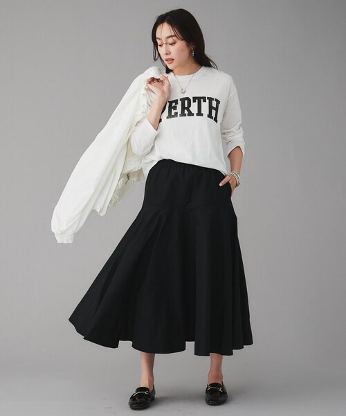 UNTITLED tシャツ 「Ca_CHIGNON」カスレアー ロンTEE レディース