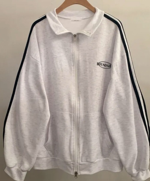 ブルゾン アウター トラックジャケット ダブルジップ レディース