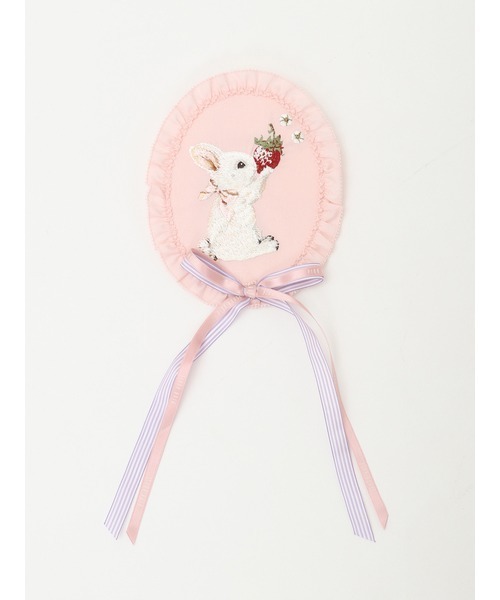 ❣️PINK HOUSEスイーツスプリングバニー　ワッペンブローチ❣️うさぎ新作 PINK HOUSE ブローチ スイーツスプリングバニーワッペンブローチ